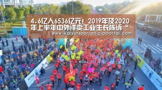 4.6亿人6536亿元!2019年及2020年上半年中外洋卖工业生长陈诉“开云体育官网”(图2) 开云即时比分
